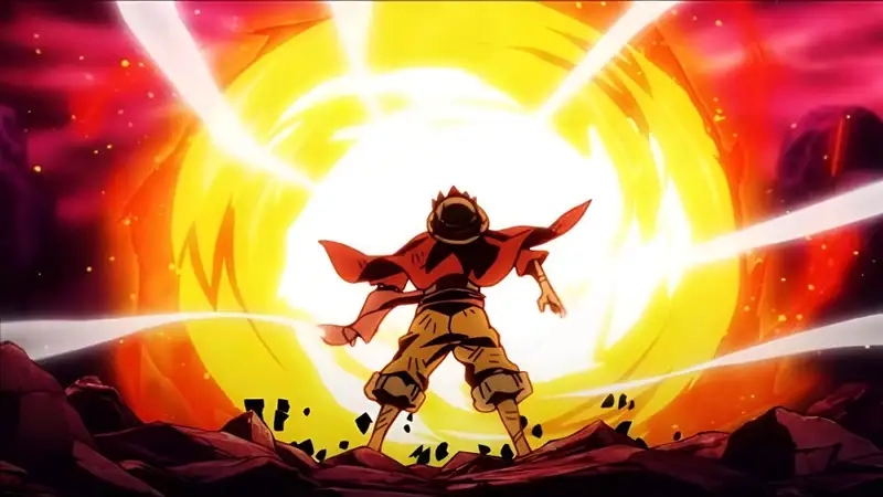 Vẽ lại hình ảnh Luffy Gear 5 Drawing độc đáo