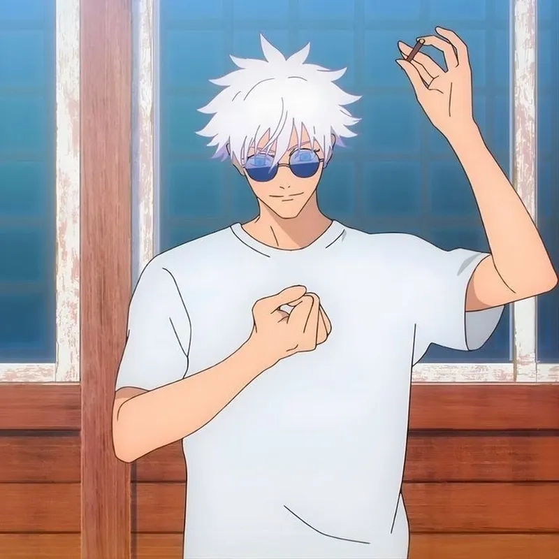 Ảnh Gojo Satoru ngầu lòi nhất năm