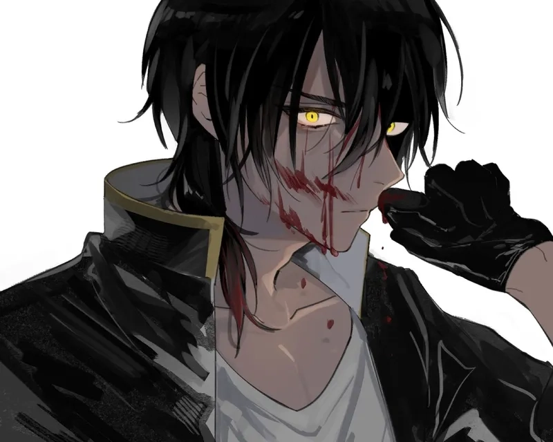 Mẫu anime ác quỷ ngầu cho nam giới