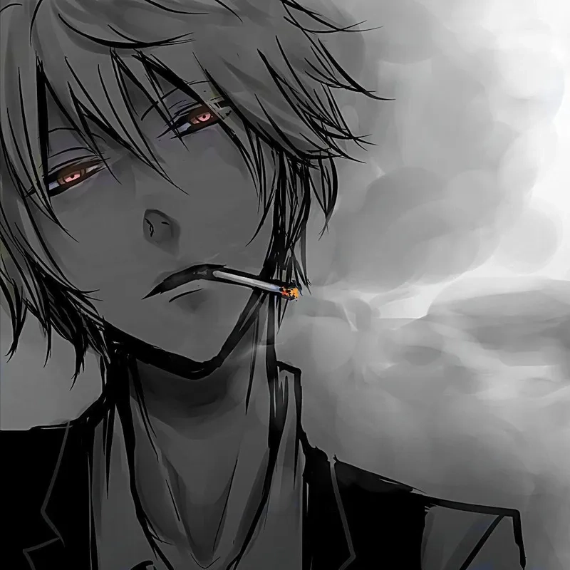 Avatar anime buồn nam phong cách