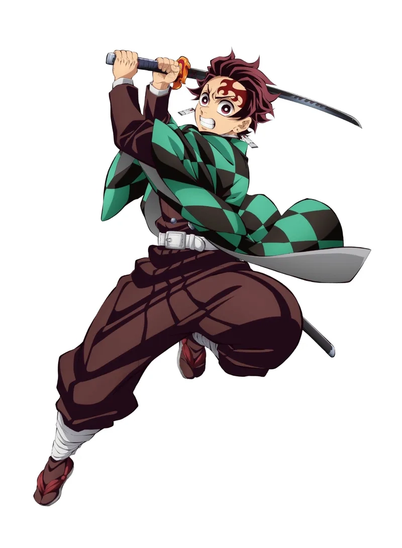 Tanjiro chibi nhỏ xinh rất đáng yêu