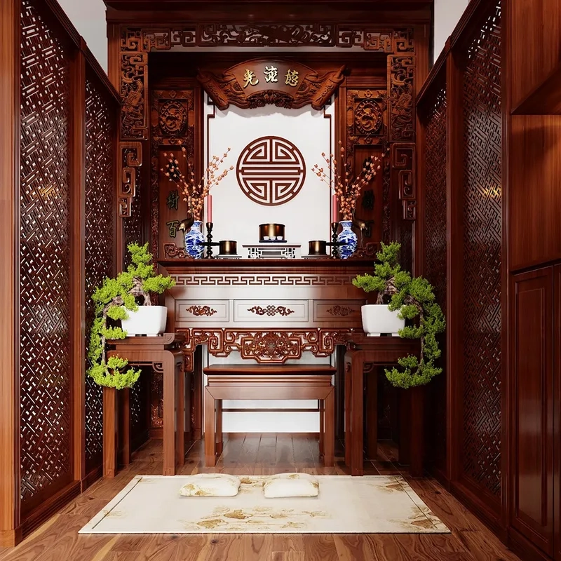 Bố trí bàn thờ chung cư hiện đại nhất