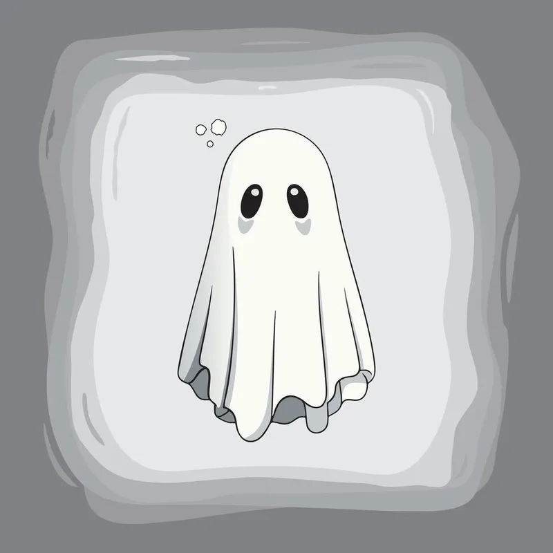 Cách vẽ con ma cute đơn giản nhanh chóng