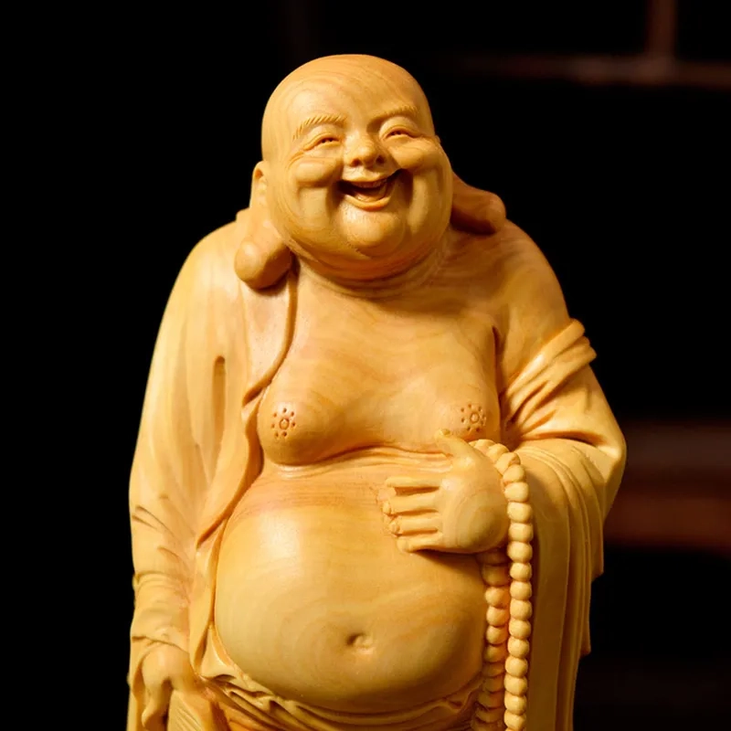 Tượng Di Lặc chúc phúc đẹp rạng rỡ