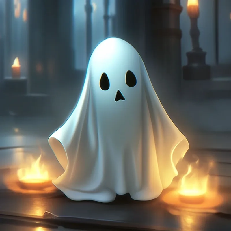 Mẫu avatar con ma cute cực kỳ dễ thương