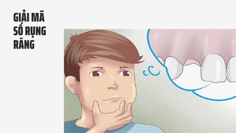 Con số may mắn khi giải mã giấc mơ thấy rụng răng