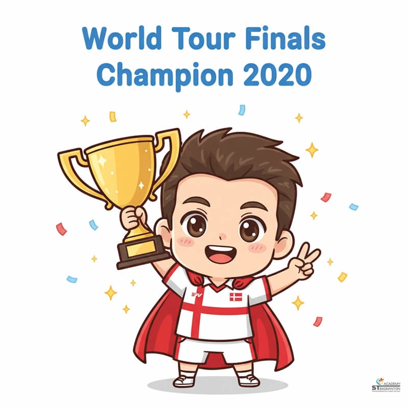 Anders Antonsen vô địch BWF World Tour Finals 2020