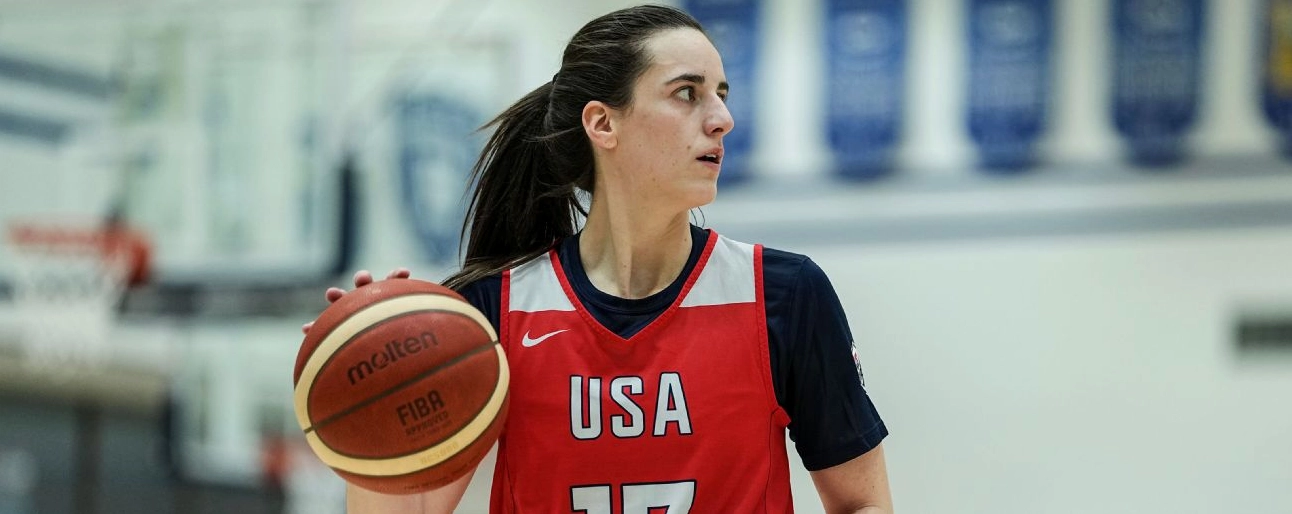 Caitlin Clark talks new shoe, football on Kelces' 'New Heights' podcast