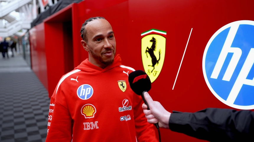 Lewis Hamilton thử nghiệm xe SF-26 trong điều kiện khô ráo