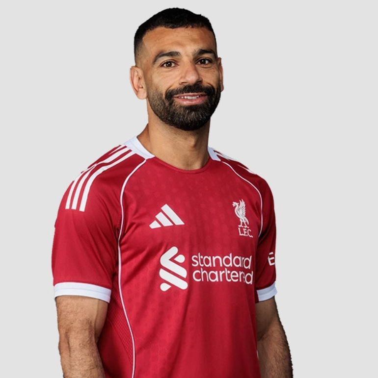 Mohamed Salah trong trang phục thi đấu