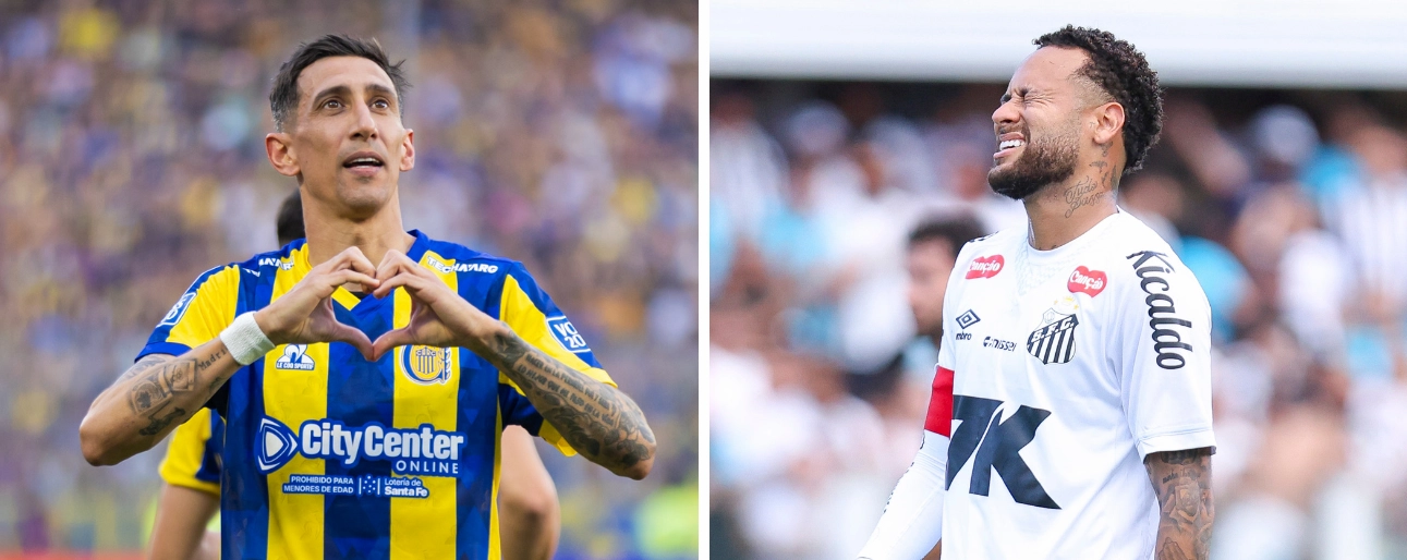 Ángel Di María chụp ảnh cùng siêu sao bóng đá