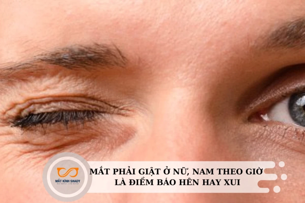 Mắt Phải Giật Là Điềm Báo Gì? Giải Mã Hiện Tượng Theo Khoa Học và Tâm Linh