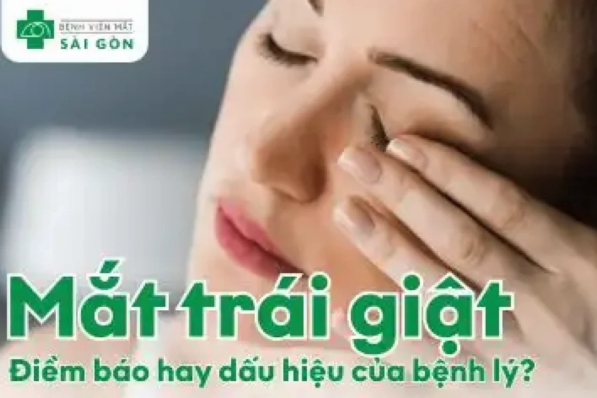 Mắt trái nam giật là điềm gì? Giải mã theo giờ và góc nhìn khoa học