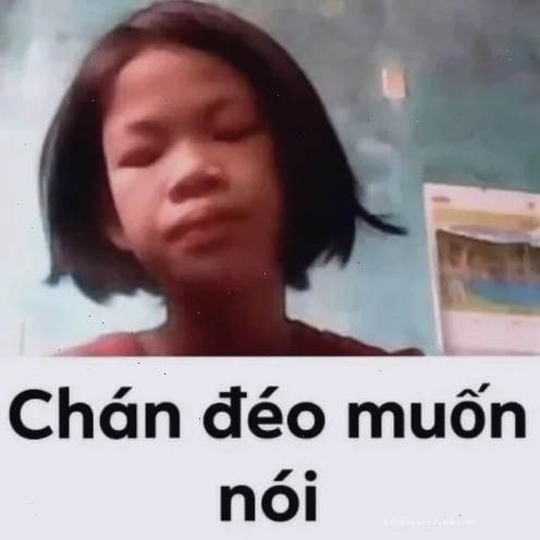 Ảnh meme chán chường không muốn nói làm dân văn phòng gật gù