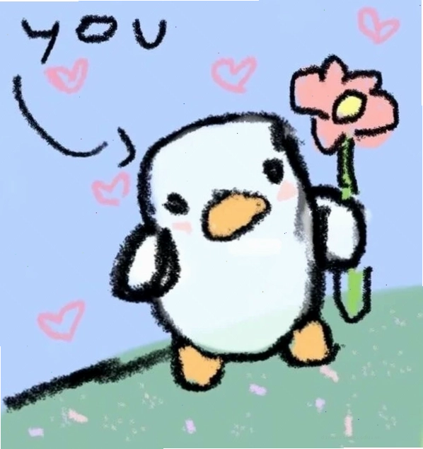 Ảnh meme tặng hoa cute