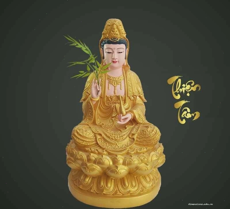 Ảnh Phật Quan Âm Bồ Tát đẹp trong khung cảnh thanh tịnh