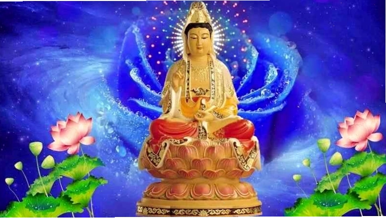 Ảnh Phật Quan Âm Bồ Tát uy nghiêm