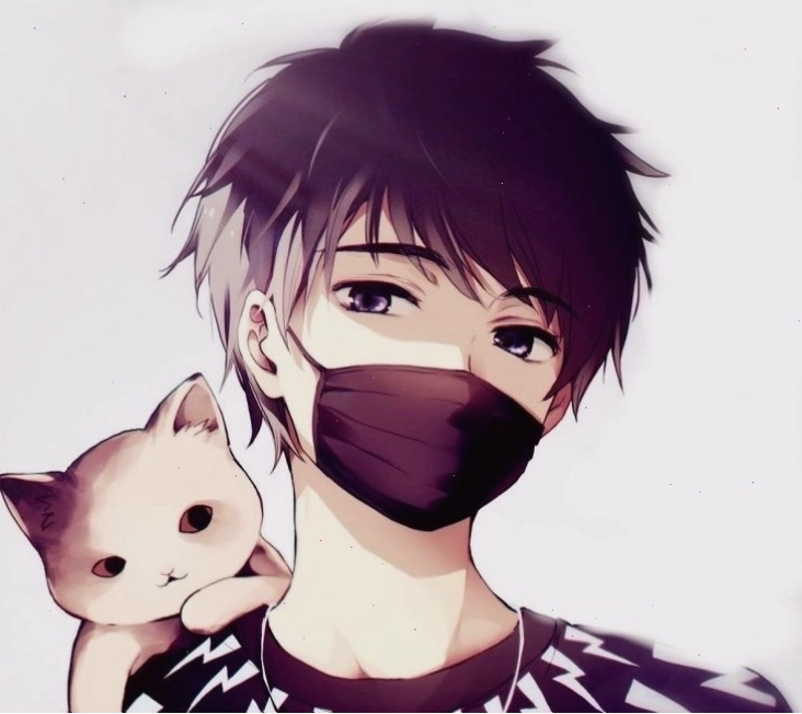 Anime nam với ánh mắt sâu hút và nét vẽ sắc sảo