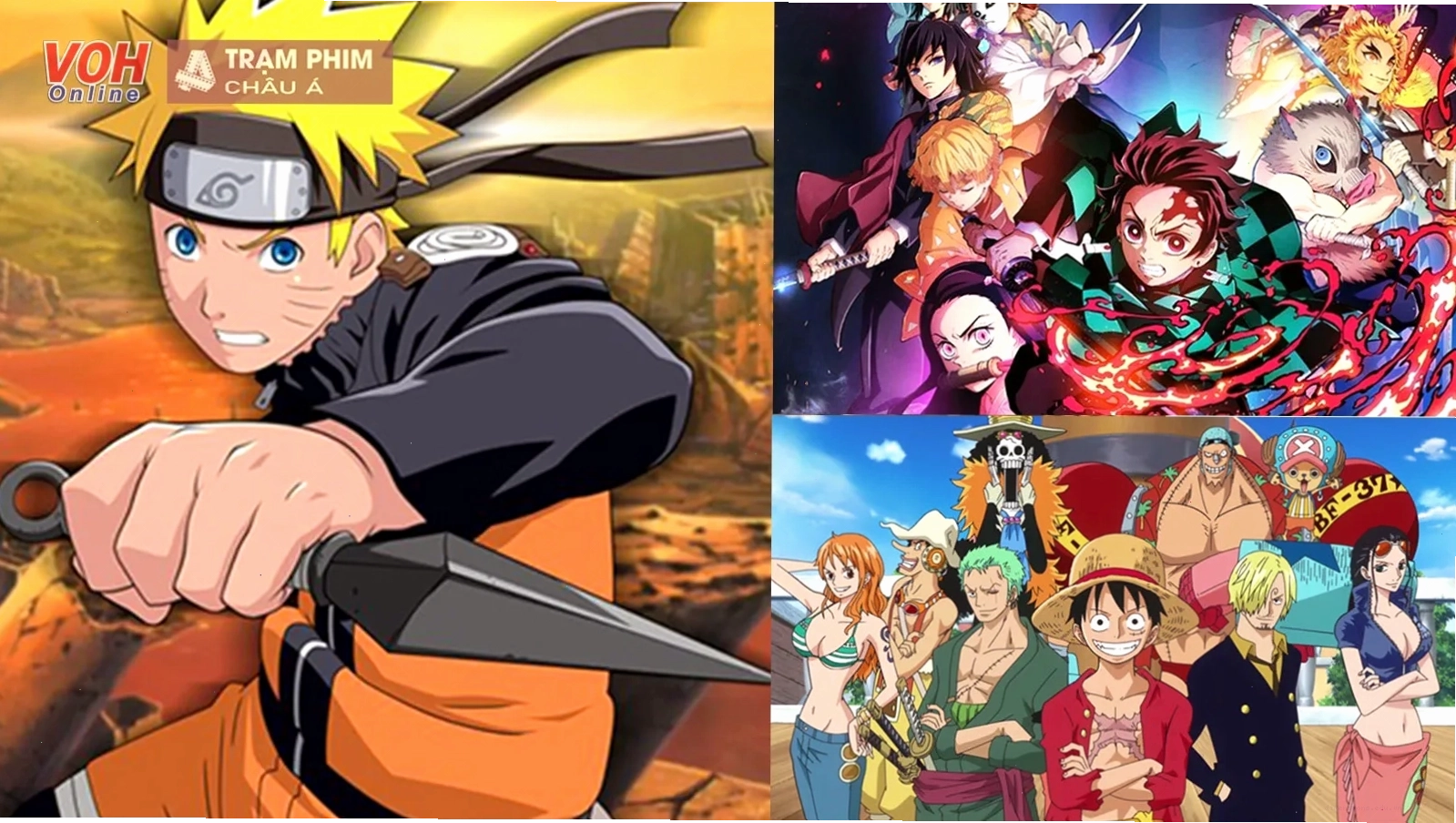 Anime shounen với những tình tiết hành động đỉnh cao