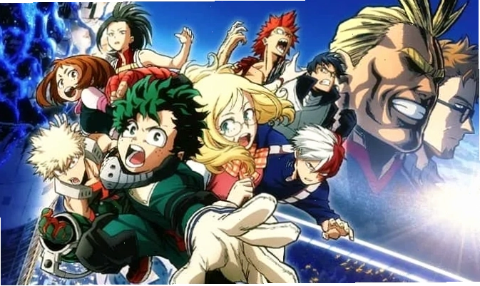 Anime siêu anh hùng với các tình tiết hành động gay cấn