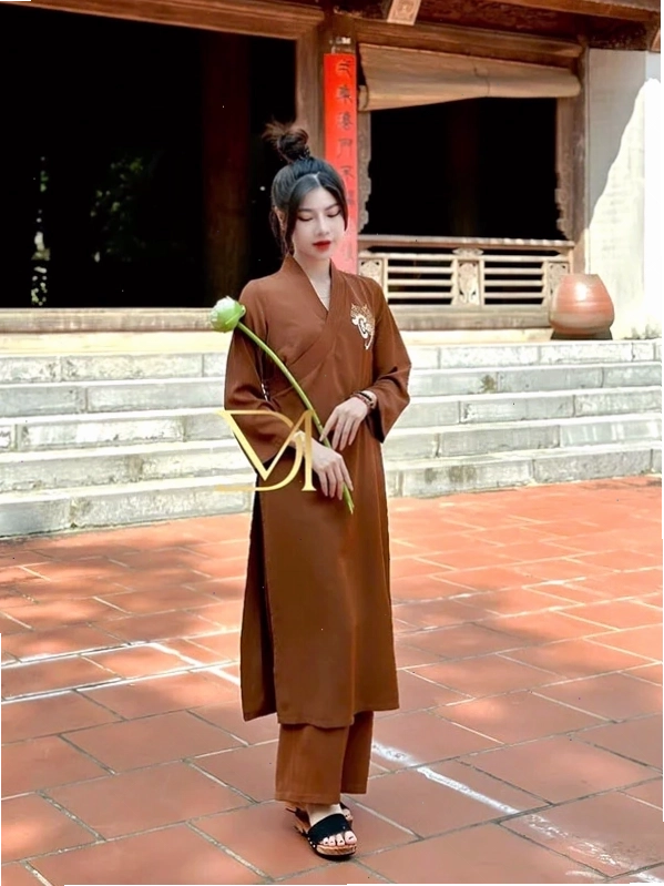 Áo tràng phật tử nữ Bồ Đề Tâm mẫu 1
