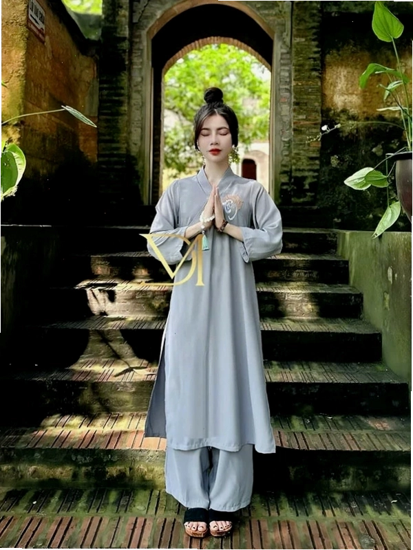 Áo tràng phật tử nữ Bồ Đề Tâm mẫu 2