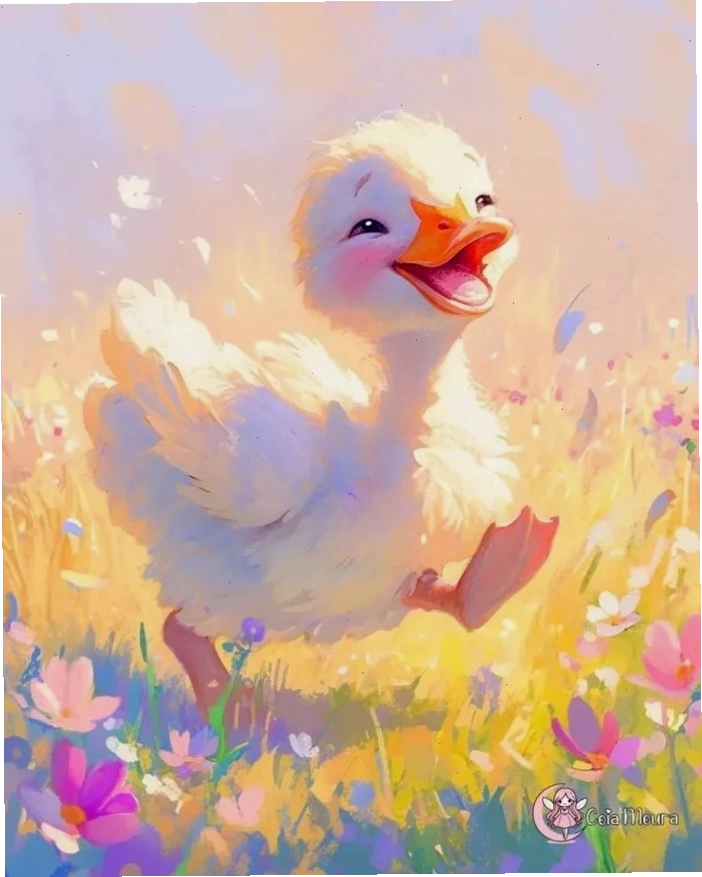 Avatar con vịt cute đáng yêu như em bé