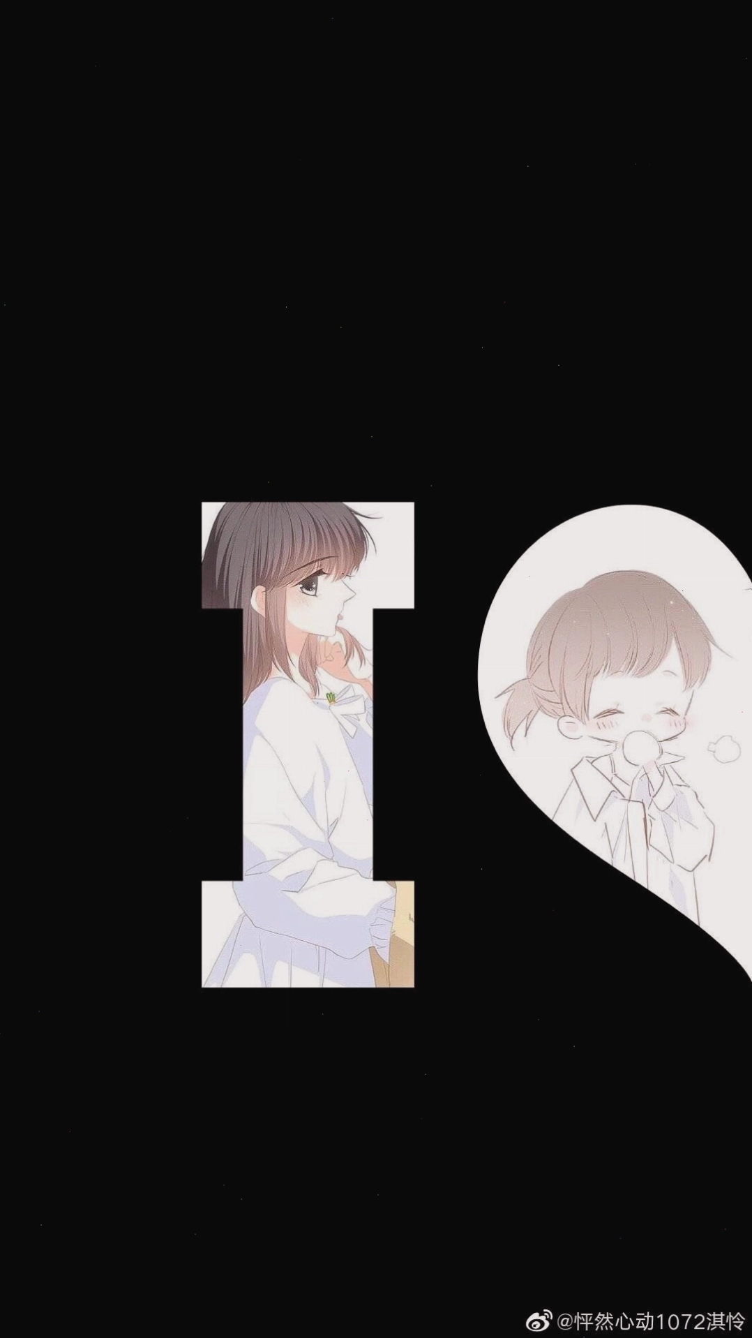 Avatar đôi anime nữ tính