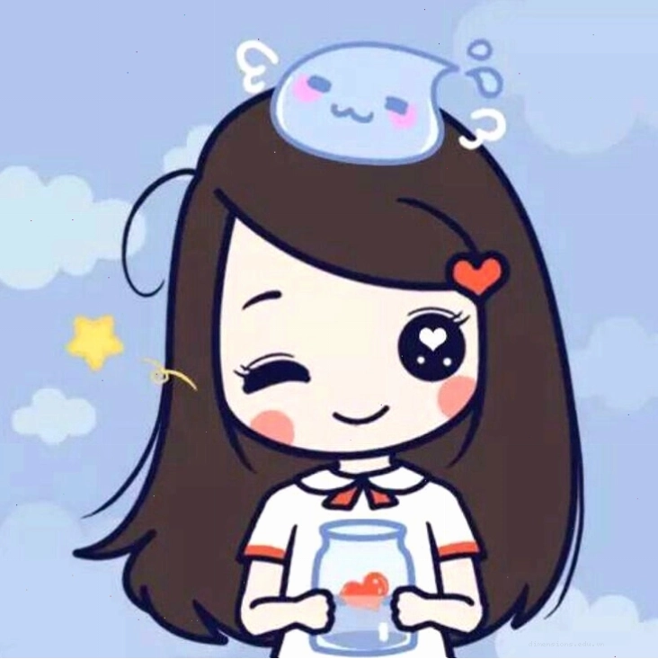 Avatar đôi nữ anime với phong cách đẹp và lãng mạn