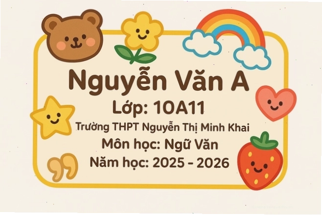Avatar lớp sử dụng hình ảnh Hello Kitty