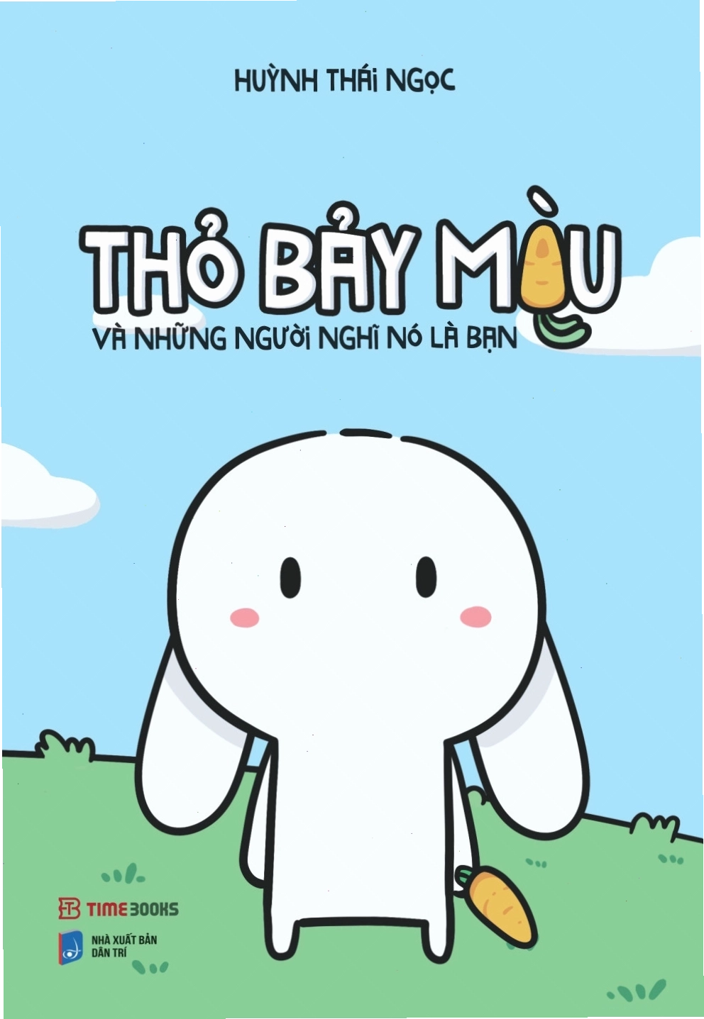 Avatar thỏ bảy màu dễ thương