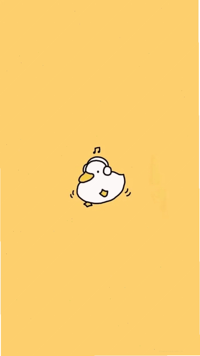 Avatar vịt vàng cute với biểu cảm đáng yêu