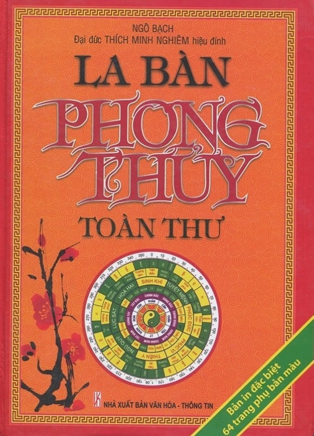 Bìa sách La bàn phong thủy toàn thư