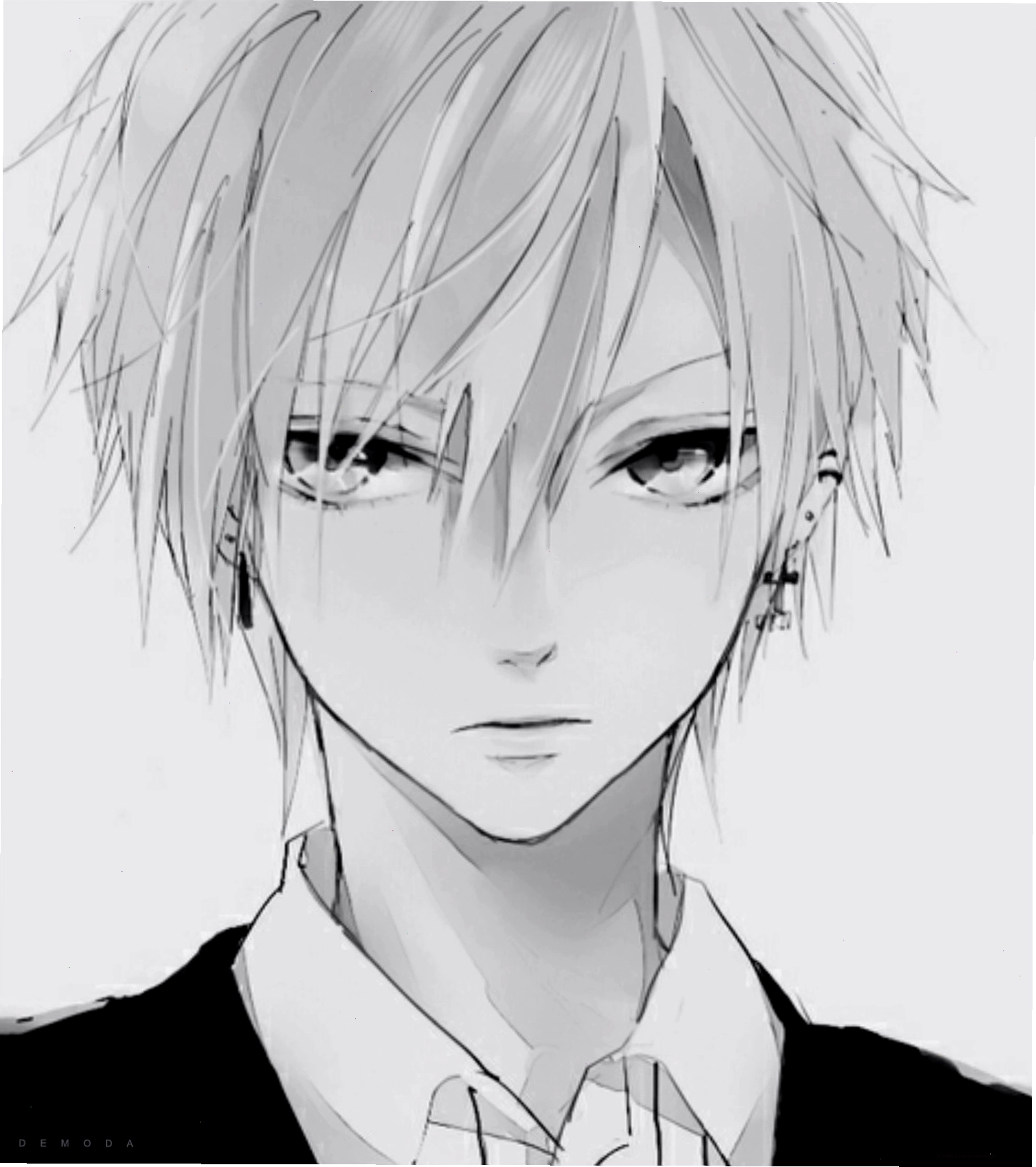 Bộ sưu tập ảnh Anime Trắng Đen đẹp mắt với những biến tấu độc đáo