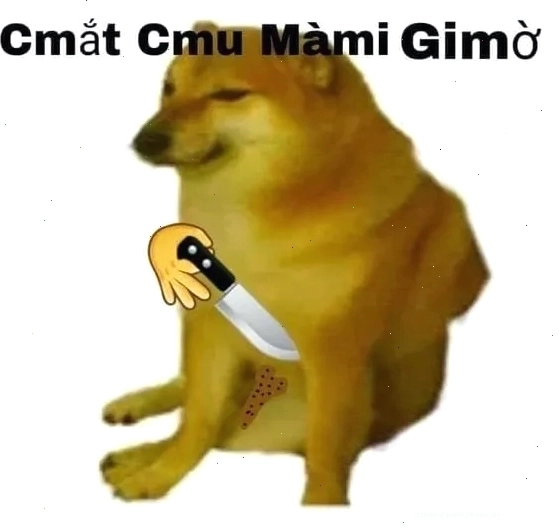 Bộ sưu tập ảnh chế Cheems vui nhộn và độc đáo