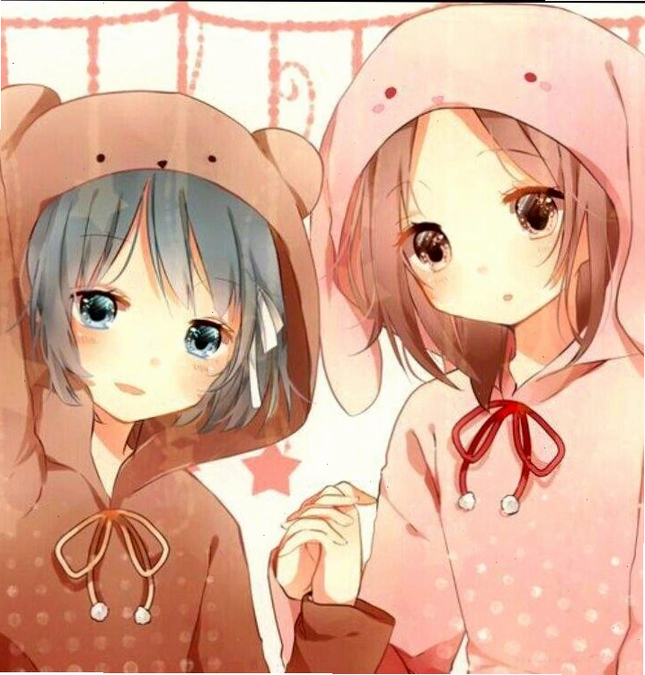 Cặp bạn thân nữ chibi siêu đáng yêu và tràn đầy năng lượng