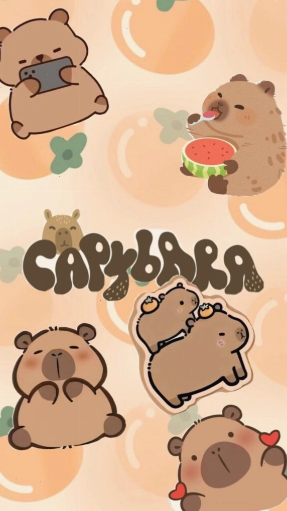 Capybara lạc giữa vườn cam ngơ ngác, avatar vô tri ngầu nữ