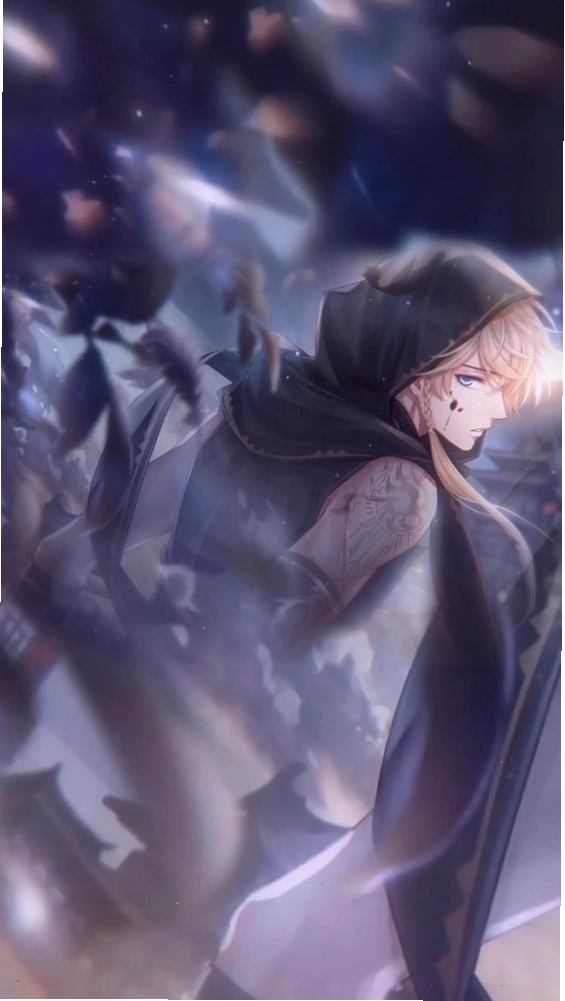 Chàng trai Anime với khuôn mặt được che đi một cách bí ẩn