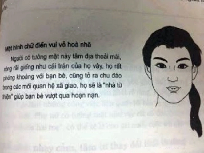 Đặc điểm tướng mặt nữ vui vẻ và hòa nhã