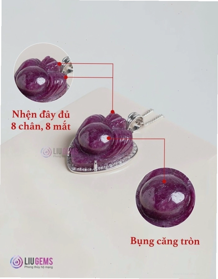 Dáng nhện phong thủy chuẩn