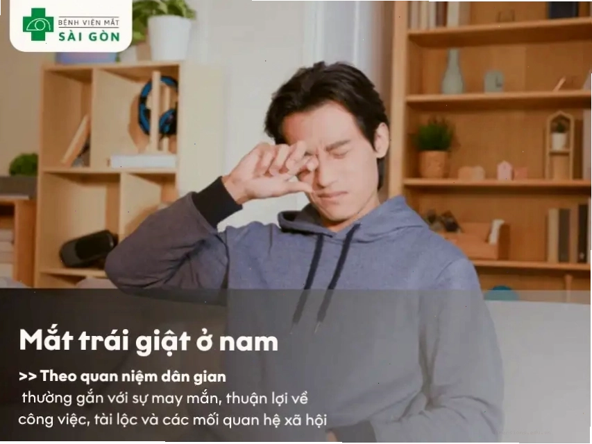 Giải mã hiện tượng mắt trái nam giật theo giờ theo quan niệm dân gian