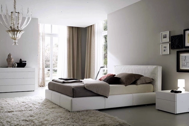 Giường ngủ đặt lệch hướng cửa có thể ảnh hưởng đến phong thủy phòng ngủ