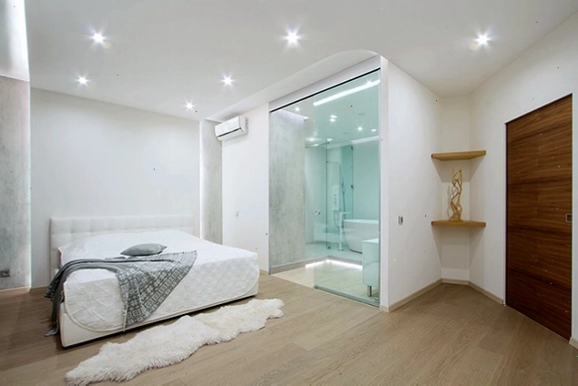 Giường ngủ tránh đối diện cửa nhà vệ sinh