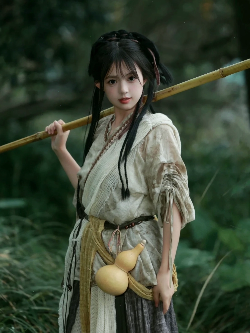 Góc chụp sáng tạo cho ảnh gái Trung Quốc cosplay