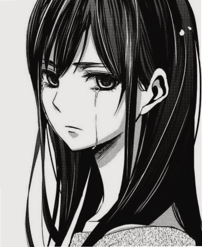 Hình ảnh anime girl đen trắng với nét đẹp nổi bật và quyến rũ