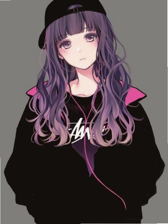 Hình ảnh anime nữ ngầu đẹp chất với ánh mắt sắc lạnh