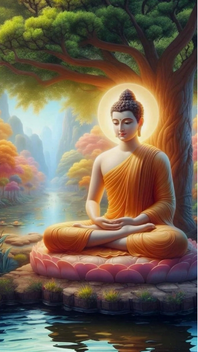 Hình ảnh Phật Thích Ca đẹp có chữ