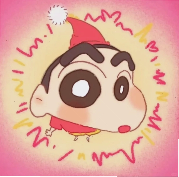 Hình ảnh Shin Chibi với nụ cười tươi tắn