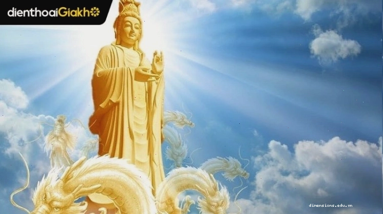 Hình nền Phật Quan Âm đẹp với vẻ ngoài từ bi và thanh thoát