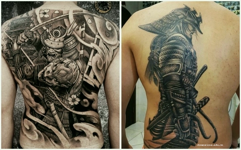 Hình xăm Samurai tượng trưng cho sự kỷ luật và danh dự